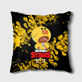Подушка 3D с принтом BRAWL STARS SALLY LEON. в городе Новоалтайск, наволочка – 100% полиэстер, наполнитель – холлофайбер (легкий наполнитель, не вызывает аллергию). | состоит из подушки и наволочки. Наволочка на молнии, легко снимается для стирки | brawl stars | leon | moba | pattern | sally leon | бравл старс | жанр | игра | леон | огонь | паттерн | пламя | следы от пуль | утка | череп | черепа
