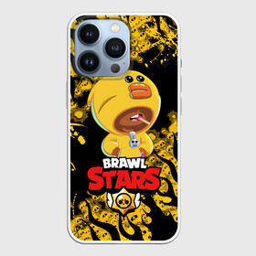 Чехол для iPhone 13 Pro с принтом BRAWL STARS SALLY LEON. в городе Новоалтайск,  |  | Тематика изображения на принте: brawl stars | leon | moba | pattern | sally leon | бравл старс | жанр | игра | леон | огонь | паттерн | пламя | следы от пуль | утка | череп | черепа