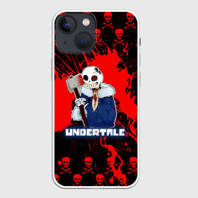 Чехол для iPhone 13 mini с принтом UNDERTALE. в городе Новоалтайск,  |  | asriel dreemurr | chara | frisk | sans | undertale | азриэль дримурр | андертейл | андрайн | гастер | меттатон | санс | фриск | чара