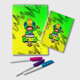 Блокнот с принтом Brawl Stars LEON в городе Новоалтайск, 100% бумага | 48 листов, плотность листов — 60 г/м2, плотность картонной обложки — 250 г/м2. Листы скреплены удобной пружинной спиралью. Цвет линий — светло-серый
 | 8 bit | 8 бит | brawl | brawl stars | crow | leon | stars | бравл | бравл старс | браво старс | игра | компьютерная | кров | леон | онлайн | старс