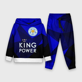 Детский костюм 3D (с толстовкой) с принтом Лестер в городе Новоалтайск,  |  | leicester city | лестер | лестер сити | футбол