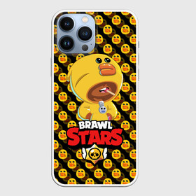 Чехол для iPhone 13 Pro Max с принтом BRAWL STARS SALLY LEON. в городе Новоалтайск,  |  | Тематика изображения на принте: brawl stars | leon | moba | pattern | sally leon | бравл старс | жанр | игра | леон | паттерн | утка