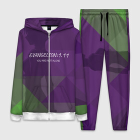 Женский костюм 3D с принтом Evangelion: 1.11 в городе Новоалтайск,  |  | eva | evangelion | rei | you are not alone | девушка | ева | евангелион | рей | ты не один | тян