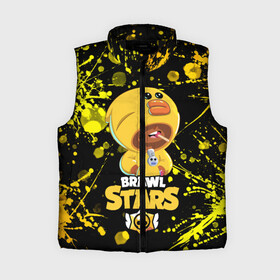 Женский жилет утепленный 3D с принтом BRAWL STARS SALLY LEON. в городе Новоалтайск,  |  | brawl stars | leon | moba | pattern | sally leon | бравл старс | жанр | игра | леон | паттерн | утка