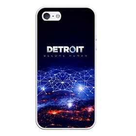 Чехол для iPhone 5/5S матовый с принтом DETROITBECOME HUMAN в городе Новоалтайск, Силикон | Область печати: задняя сторона чехла, без боковых панелей | action | ai | android | connor | dbhpk19 | detroit become human | game | rk 800 | rk 900 | андроиды | детектив | игра | игры | интерактивное кино | кара | коннор | логотип | маркус | роботы | фирменный стиль | экшн