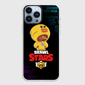 Чехол для iPhone 13 Pro Max с принтом BRAWL STARS SALLY LEON в городе Новоалтайск,  |  | Тематика изображения на принте: brawl stars | crow | leon | leon shark | sally leon | shark | stars | акула | берли | ворон | леон | леон акула | спайк | эль примо