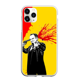 Чехол для iPhone 11 Pro Max матовый с принтом Квентин Тарантино - shot в городе Новоалтайск, Силикон |  | Тематика изображения на принте: quentin jerome tarantino | желтые | квентин тарантино | крименальное чтиво | по фильмам | тарантино | фильмы тарантино | яркие