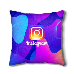 Подушка 3D с принтом Instagram Exclusive в городе Новоалтайск, наволочка – 100% полиэстер, наполнитель – холлофайбер (легкий наполнитель, не вызывает аллергию). | состоит из подушки и наволочки. Наволочка на молнии, легко снимается для стирки | insta | instagram | instagramm | social | видео | инста | инстаграм | инстаграмм | приложение | социальная сеть | фото
