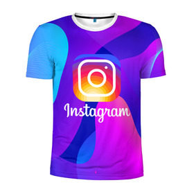 Мужская футболка 3D спортивная с принтом Instagram Exclusive в городе Новоалтайск, 100% полиэстер с улучшенными характеристиками | приталенный силуэт, круглая горловина, широкие плечи, сужается к линии бедра | insta | instagram | instagramm | social | видео | инста | инстаграм | инстаграмм | приложение | социальная сеть | фото