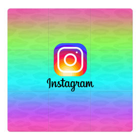 Магнитный плакат 3Х3 с принтом INSTAGRAM 2020 в городе Новоалтайск, Полимерный материал с магнитным слоем | 9 деталей размером 9*9 см | insta | instagram | instagramm | social | видео | инста | инстаграм | инстаграмм | приложение | социальная сеть | фото