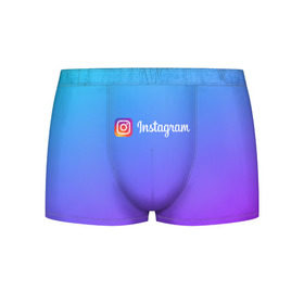 Мужские трусы 3D с принтом INSTAGRAM GRADIENT в городе Новоалтайск, 50% хлопок, 50% полиэстер | классическая посадка, на поясе мягкая тканевая резинка | Тематика изображения на принте: insta | instagram | instagramm | social | видео | инста | инстаграм | инстаграмм | приложение | социальная сеть | фото