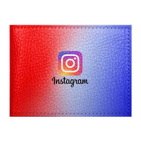 Обложка для студенческого билета с принтом INSTAGRAM в городе Новоалтайск, натуральная кожа | Размер: 11*8 см; Печать на всей внешней стороне | Тематика изображения на принте: insta | instagram | instagramm | social | видео | инста | инстаграм | инстаграмм | приложение | социальная сеть | фото