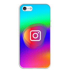 Чехол для iPhone 5/5S матовый с принтом INSTAGRAM в городе Новоалтайск, Силикон | Область печати: задняя сторона чехла, без боковых панелей | Тематика изображения на принте: insta | instagram | instagramm | social | видео | инста | инстаграм | инстаграмм | приложение | социальная сеть | фото