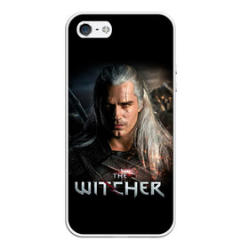 Чехол для iPhone 5/5S матовый с принтом THE WITCHER в городе Новоалтайск, Силикон | Область печати: задняя сторона чехла, без боковых панелей | Тематика изображения на принте: geralt | netflix | the witcher | witcher | ведьмак | геральт | йенифер | нетфликс | сериал ведьмак | трисс | цири