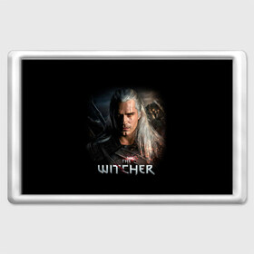 Магнит 45*70 с принтом THE WITCHER в городе Новоалтайск, Пластик | Размер: 78*52 мм; Размер печати: 70*45 | Тематика изображения на принте: geralt | netflix | the witcher | witcher | ведьмак | геральт | йенифер | нетфликс | сериал ведьмак | трисс | цири