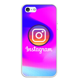 Чехол для iPhone 5/5S матовый с принтом INSTAGRAM в городе Новоалтайск, Силикон | Область печати: задняя сторона чехла, без боковых панелей | Тематика изображения на принте: insta | instagram | instagramm | social | видео | инста | инстаграм | инстаграмм | приложение | социальная сеть | фото
