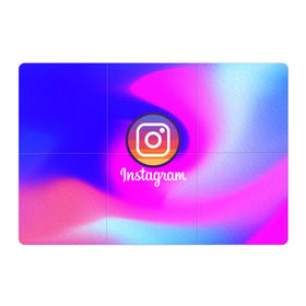 Магнитный плакат 3Х2 с принтом INSTAGRAM в городе Новоалтайск, Полимерный материал с магнитным слоем | 6 деталей размером 9*9 см | insta | instagram | instagramm | social | видео | инста | инстаграм | инстаграмм | приложение | социальная сеть | фото