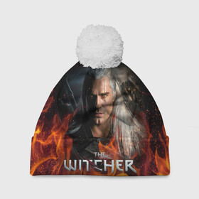 Шапка 3D c помпоном с принтом THE WITCHER в городе Новоалтайск, 100% полиэстер | универсальный размер, печать по всей поверхности изделия | geralt | netflix | the witcher | witcher | ведьмак | геральт | йенифер | нетфликс | сериал ведьмак | трисс | цири