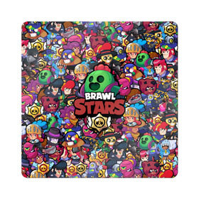 Магнит виниловый Квадрат с принтом BRAWL STARS SPIKE в городе Новоалтайск, полимерный материал с магнитным слоем | размер 9*9 см, закругленные углы | 2020 | android | brawl stars | crow | games | leon | mobile game | stars | бравл старс | ворон | игры | леон | мобильные игры