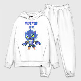 Мужской костюм хлопок OVERSIZE с принтом BRAWL STARS ОБОРОТЕНЬ LEON. в городе Новоалтайск,  |  | brawl stars | colt | crow | leon | leon shark | moba | sally leon | shark | акула | берли | бравл старс | ворон | жанр | игра | кольт | леон | нита | оборотень | оборотень leon | шелли