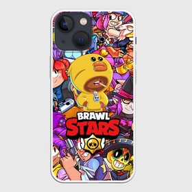 Чехол для iPhone 13 mini с принтом BRAWL STARS SALLY LEON в городе Новоалтайск,  |  | brawl stars | brawl stars все персонажи | crow | leon | leon shark | sally leon | shark | stars | акула | берли | ворон | леон | леон акула | спайк | эль примо