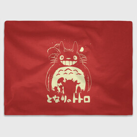 Плед 3D с принтом Totoro в городе Новоалтайск, 100% полиэстер | закругленные углы, все края обработаны. Ткань не мнется и не растягивается | anime | hayao miyazaki | japanese | meme | miyazaki | piano | studio ghibli | tokyo | totoro | гибли | котобус | мой | сосед | сусуватари | тонари | тоторо | хаяо миядзаки