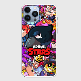 Чехол для iPhone 13 Pro Max с принтом BRAWL STARS CROW в городе Новоалтайск,  |  | Тематика изображения на принте: brawl stars | crow | leon | leon shark | sally leon | shark | stars | акула | берли | ворон | леон | леон акула | спайк | эль примо