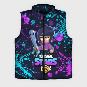 Мужской жилет утепленный 3D с принтом BRAWL STARS BIBI. в городе Новоалтайск,  |  | bib | brawl stars | bull | colt | crow | leon | leon shark | moba | sally leon | shark | акула | берли | биби | бравл старс | ворон | жанр | игра | кольт | леон | леон акула | нита | спайк | шелли