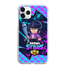 Чехол для iPhone 11 Pro Max матовый с принтом BRAWL STARS BIBI в городе Новоалтайск, Силикон |  | bib | brawl stars | bull | colt | crow | leon | leon shark | moba | sally leon | shark | акула | берли | биби | бравл старс | ворон | жанр | игра | кольт | леон | леон акула | нита | спайк | шелли