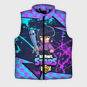 Мужской жилет утепленный 3D с принтом BRAWL STARS BIBI. в городе Новоалтайск,  |  | bib | brawl stars | bull | colt | crow | leon | leon shark | moba | sally leon | shark | акула | берли | биби | бравл старс | ворон | жанр | игра | кольт | леон | леон акула | нита | спайк | шелли