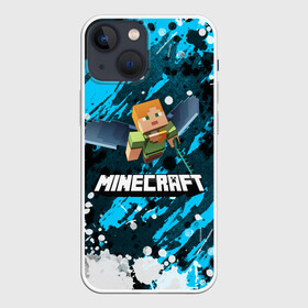 Чехол для iPhone 13 mini с принтом Minecraft   Майнкрафт в городе Новоалтайск,  |  | creeper | earth | game | minecraft | minecraft earth | блоки | грифер | игры | квадраты | компьютерная игра | крипер | маинкрафт | майн | майнкравт | майнкрафт