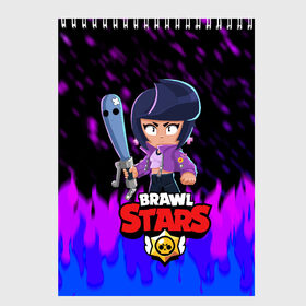 Скетчбук с принтом BRAWL STARS BIBI в городе Новоалтайск, 100% бумага
 | 48 листов, плотность листов — 100 г/м2, плотность картонной обложки — 250 г/м2. Листы скреплены сверху удобной пружинной спиралью | bib | brawl stars | bull | colt | crow | leon | leon shark | moba | sally leon | shark | акула | берли | биби | бравл старс | ворон | жанр | игра | кольт | леон | леон акула | нита | спайк | шелли