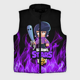 Мужской жилет утепленный 3D с принтом BRAWL STARS BIBI. в городе Новоалтайск,  |  | bib | brawl stars | bull | colt | crow | leon | leon shark | moba | sally leon | shark | акула | берли | биби | бравл старс | ворон | жанр | игра | кольт | леон | леон акула | нита | спайк | шелли