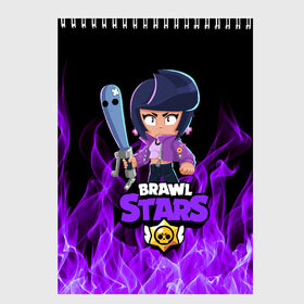 Скетчбук с принтом BRAWL STARS BIBI в городе Новоалтайск, 100% бумага
 | 48 листов, плотность листов — 100 г/м2, плотность картонной обложки — 250 г/м2. Листы скреплены сверху удобной пружинной спиралью | bib | brawl stars | bull | colt | crow | leon | leon shark | moba | sally leon | shark | акула | берли | биби | бравл старс | ворон | жанр | игра | кольт | леон | леон акула | нита | спайк | шелли
