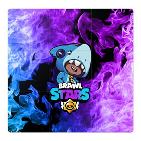 Магнитный плакат 3Х3 с принтом Brawl Stars LEON SHARK в городе Новоалтайск, Полимерный материал с магнитным слоем | 9 деталей размером 9*9 см | 8 bit | 8 бит | brawl | brawl stars | crow | leon | shark | stars | акула | бравл | бравл старс | браво старс | игра | компьютерная | кров | леон | леон акула | онлайн | старс | шарк
