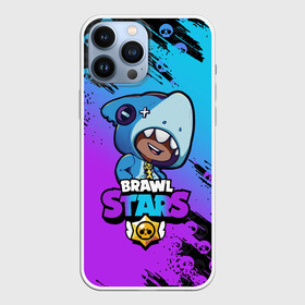 Чехол для iPhone 13 Pro Max с принтом Brawl Stars LEON SHARK в городе Новоалтайск,  |  | Тематика изображения на принте: 8 bit | 8 бит | brawl | brawl stars | crow | leon | shark | stars | акула | бравл | бравл старс | браво старс | игра | компьютерная | кров | леон | леон акула | онлайн | старс | шарк