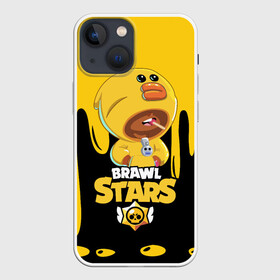 Чехол для iPhone 13 mini с принтом BRAWL STARS SALLY LEON. в городе Новоалтайск,  |  | bib | brawl stars | bull | colt | crow | leon | leon shark | moba | sally leon | shark | акула | берли | биби | бравл старс | ворон | жанр | игра | кольт | леон | леон акула | нита | спайк | шелли