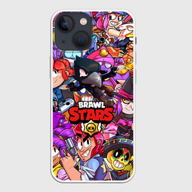 Чехол для iPhone 13 mini с принтом BRAWL STARS CROW в городе Новоалтайск,  |  | brawl stars | crow | leon | leon shark | sally leon | shark | stars | акула | берли | ворон | леон | леон акула | спайк | эль примо