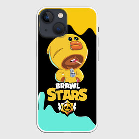 Чехол для iPhone 13 mini с принтом BRAWL STARS SALLY LEON. в городе Новоалтайск,  |  | bib | brawl stars | bull | colt | crow | leon | leon shark | moba | sally leon | shark | акула | берли | биби | бравл старс | ворон | жанр | игра | кольт | леон | леон акула | нита | спайк | шелли
