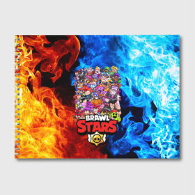 Альбом для рисования с принтом BRAWL STARS ВСЕ ПЕРСОНАЖИ в городе Новоалтайск, 100% бумага
 | матовая бумага, плотность 200 мг. | Тематика изображения на принте: brawl stars | brawl stars все персонажи | crow | leon | leon shark | sally leon | shark | stars | акула | берли | ворон | все персонажи | леон | леон акула | спайк | эль примо
