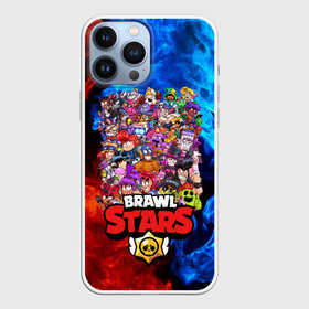Чехол для iPhone 13 Pro Max с принтом BRAWL STARS ВСЕ ПЕРСОНАЖИ в городе Новоалтайск,  |  | Тематика изображения на принте: brawl stars | brawl stars все персонажи | crow | leon | leon shark | sally leon | shark | stars | акула | берли | ворон | все персонажи | леон | леон акула | спайк | эль примо