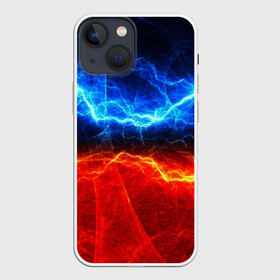 Чехол для iPhone 13 mini с принтом Лёд и огонь в городе Новоалтайск,  |  | Тематика изображения на принте: fire | texture | абстракция | граффити | краски | лед | линии | огонь | огонь и лед | текстура | уличный стиль | яркая
