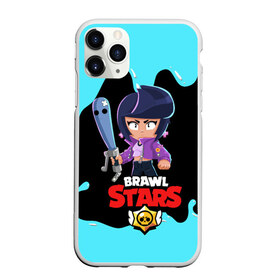 Чехол для iPhone 11 Pro Max матовый с принтом BRAWL STARS BIBI в городе Новоалтайск, Силикон |  | bib | brawl stars | bull | colt | crow | leon | leon shark | moba | sally leon | shark | акула | берли | биби | бравл старс | ворон | жанр | игра | кольт | леон | леон акула | нита | спайк | шелли