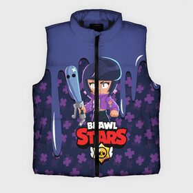 Мужской жилет утепленный 3D с принтом BRAWL STARS BIBI. в городе Новоалтайск,  |  | bib | brawl stars | bull | colt | crow | leon | leon shark | moba | sally leon | shark | акула | берли | биби | бравл старс | ворон | жанр | игра | кольт | леон | леон акула | нита | спайк | шелли