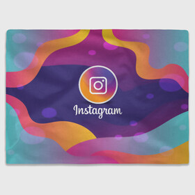 Плед 3D с принтом INSTAGRAM 2020 в городе Новоалтайск, 100% полиэстер | закругленные углы, все края обработаны. Ткань не мнется и не растягивается | insta | instagram | instagramm | social | видео | инста | инстаграм | инстаграмм | приложение | социальная сеть | фото