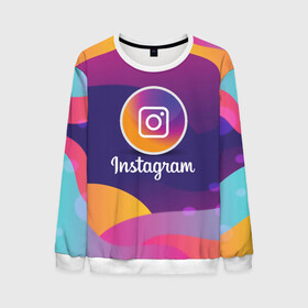 Мужской свитшот 3D с принтом INSTAGRAM 2020 в городе Новоалтайск, 100% полиэстер с мягким внутренним слоем | круглый вырез горловины, мягкая резинка на манжетах и поясе, свободная посадка по фигуре | insta | instagram | instagramm | social | видео | инста | инстаграм | инстаграмм | приложение | социальная сеть | фото