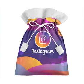 Подарочный 3D мешок с принтом INSTAGRAM 2020 в городе Новоалтайск, 100% полиэстер | Размер: 29*39 см | Тематика изображения на принте: insta | instagram | instagramm | social | видео | инста | инстаграм | инстаграмм | приложение | социальная сеть | фото