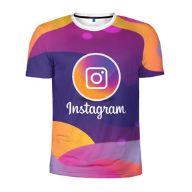 Мужская футболка 3D спортивная с принтом INSTAGRAM 2020 в городе Новоалтайск, 100% полиэстер с улучшенными характеристиками | приталенный силуэт, круглая горловина, широкие плечи, сужается к линии бедра | insta | instagram | instagramm | social | видео | инста | инстаграм | инстаграмм | приложение | социальная сеть | фото