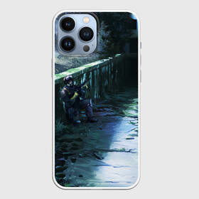 Чехол для iPhone 13 Pro Max с принтом Сталкер 2021 в городе Новоалтайск,  |  | metro | s.t.a.l.k.e.r. | stalker | зов припяти | игра | метро | мутант | пейзаж | припять | радиация | сталкер | сталкер 2 | чернобыль