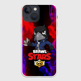 Чехол для iPhone 13 mini с принтом Brawl Stars CROW в городе Новоалтайск,  |  | 8 bit | 8 бит | brawl | brawl stars | crow | leon | shark | stars | акула | бравл | бравл старс | браво старс | игра | компьютерная | кров | леон | леон акула | онлайн | старс | шарк